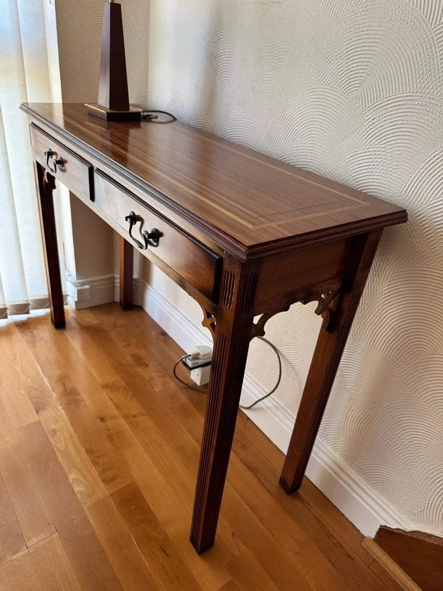 Hall Table with drawers - Image 1