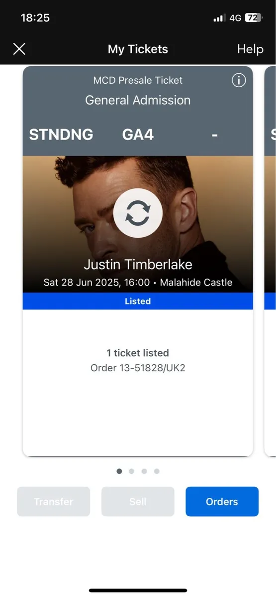 Justin Timberlake @ Malahide Castle x 2