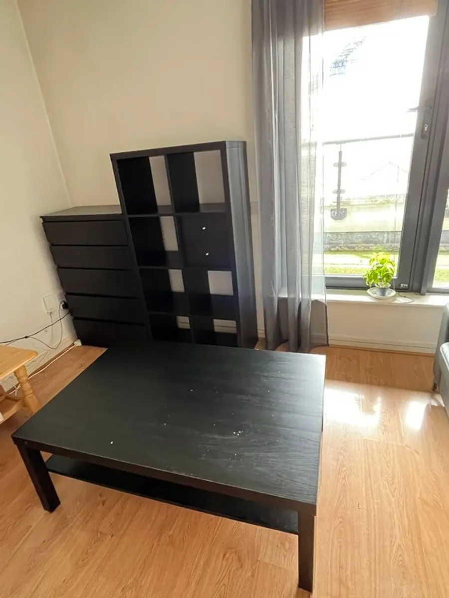 IKEA Bookcase / Shelves & Coffee Table - Image 2