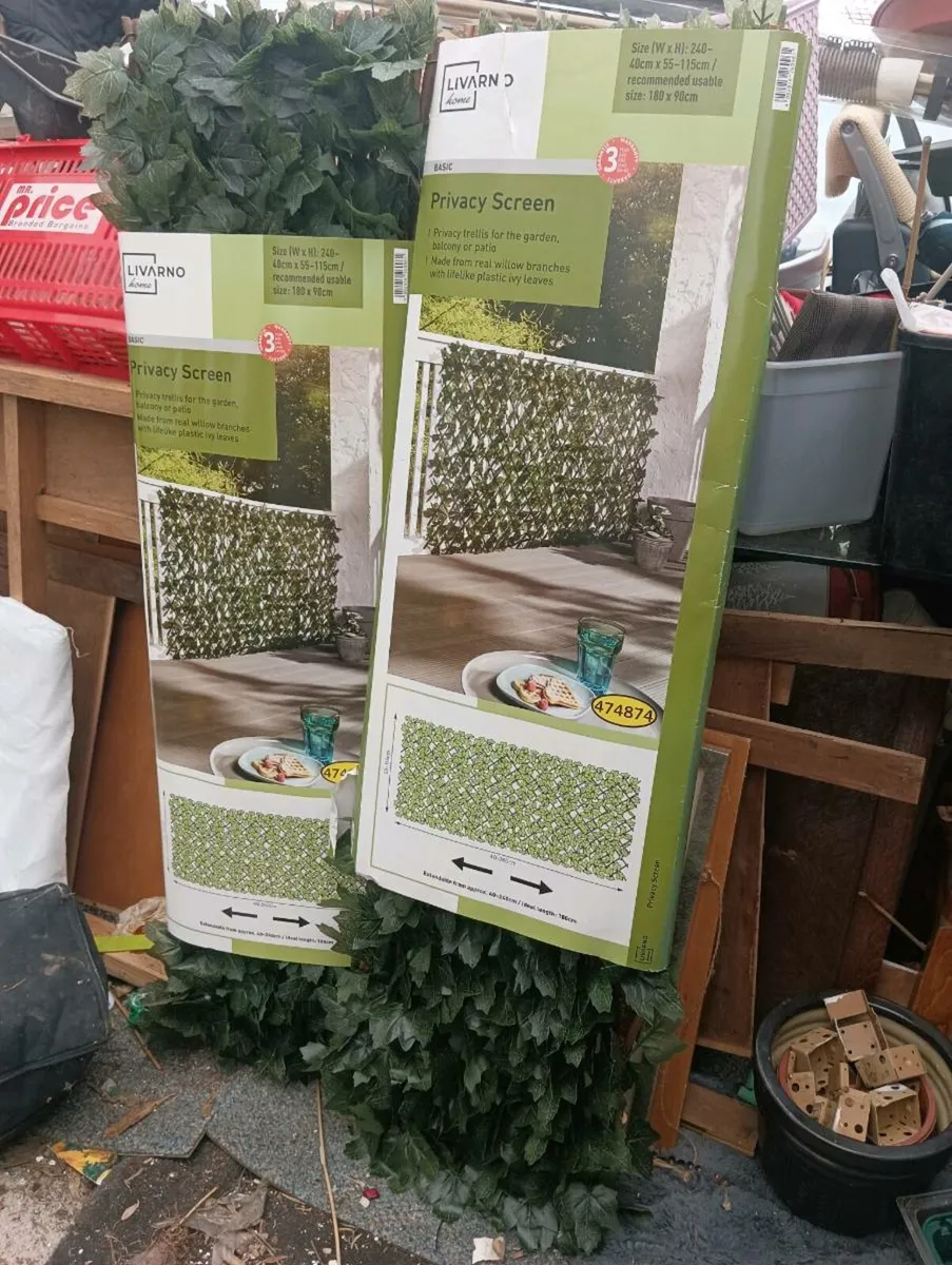 2 new screen dividers for garden,2 for 40 - Image 2