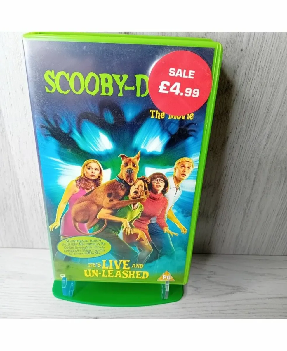 SCOOBY DOO THE MOVIE VHS TAPE - RARE