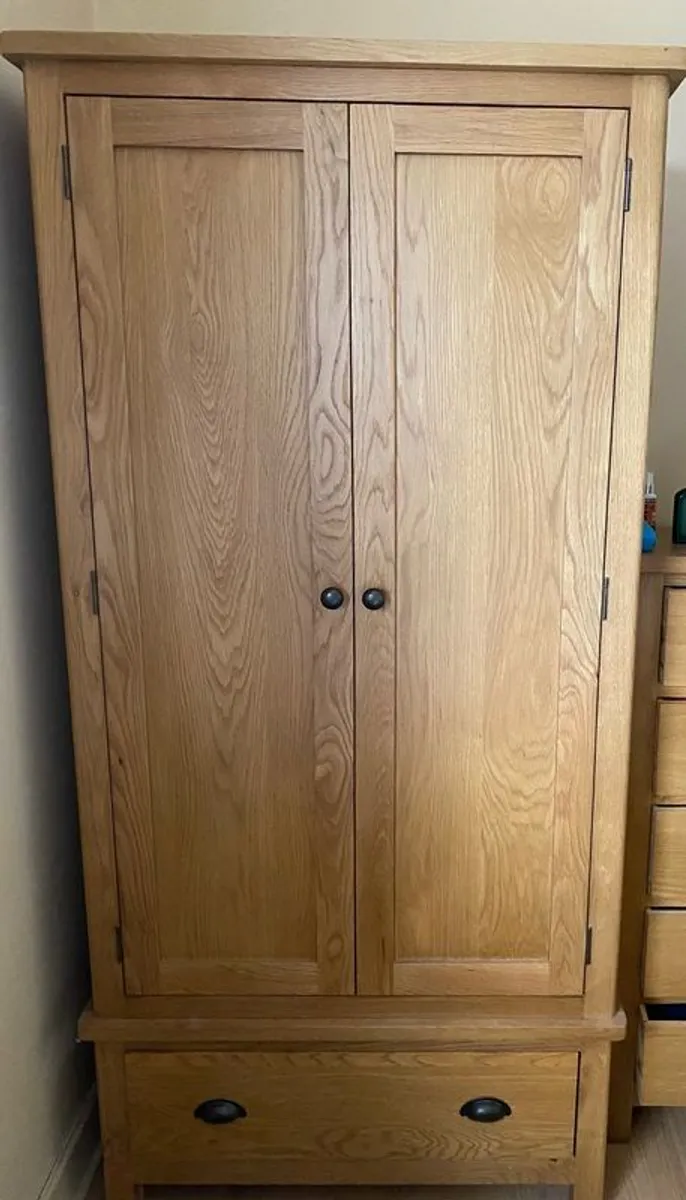 Solid Wood Wardrobe - Image 1