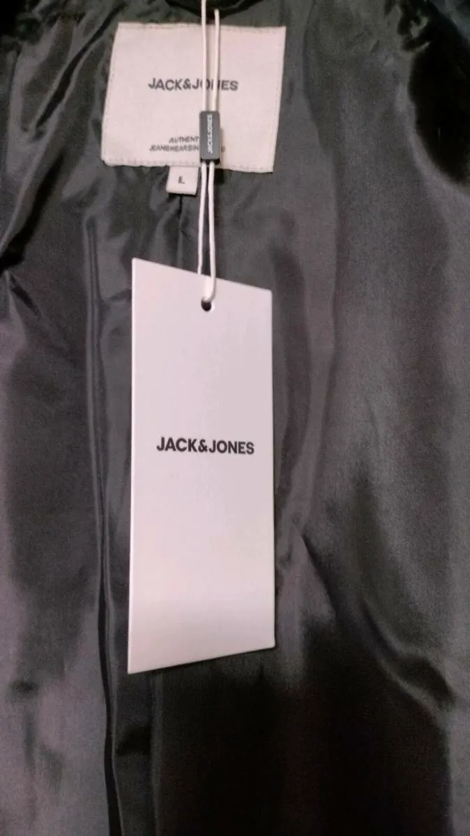 Jack and Jones Beige Coat, new with tags, - Image 3