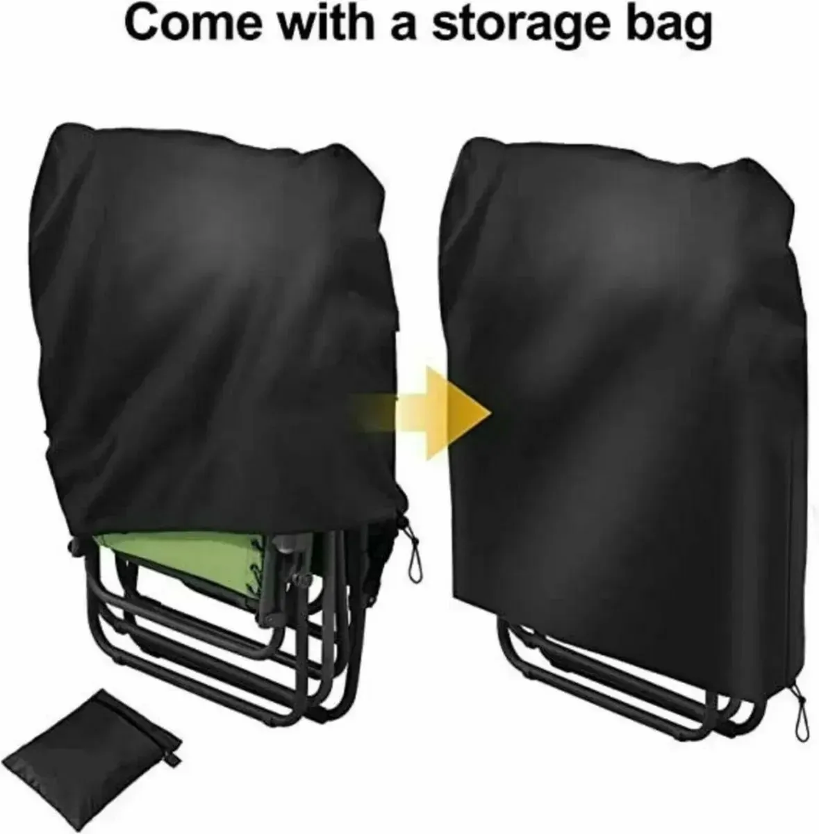 Waterproof Folding Deck Chair Cover Outdoor - Image 4