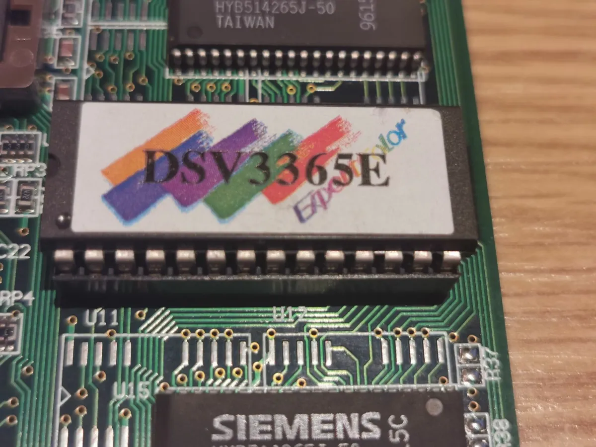 Vintage PCI Graphics Card S3 Trio64v+ Dsv3365 Ver - Image 3