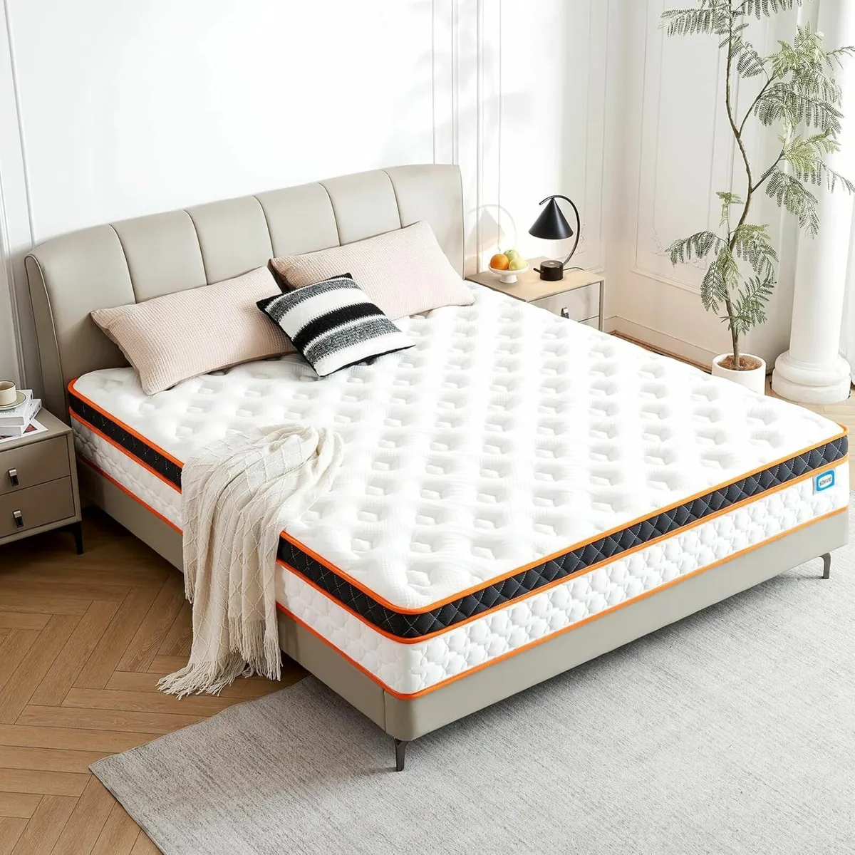 Single Mattress Memory Foam comfort 90x190x27cm - Image 1