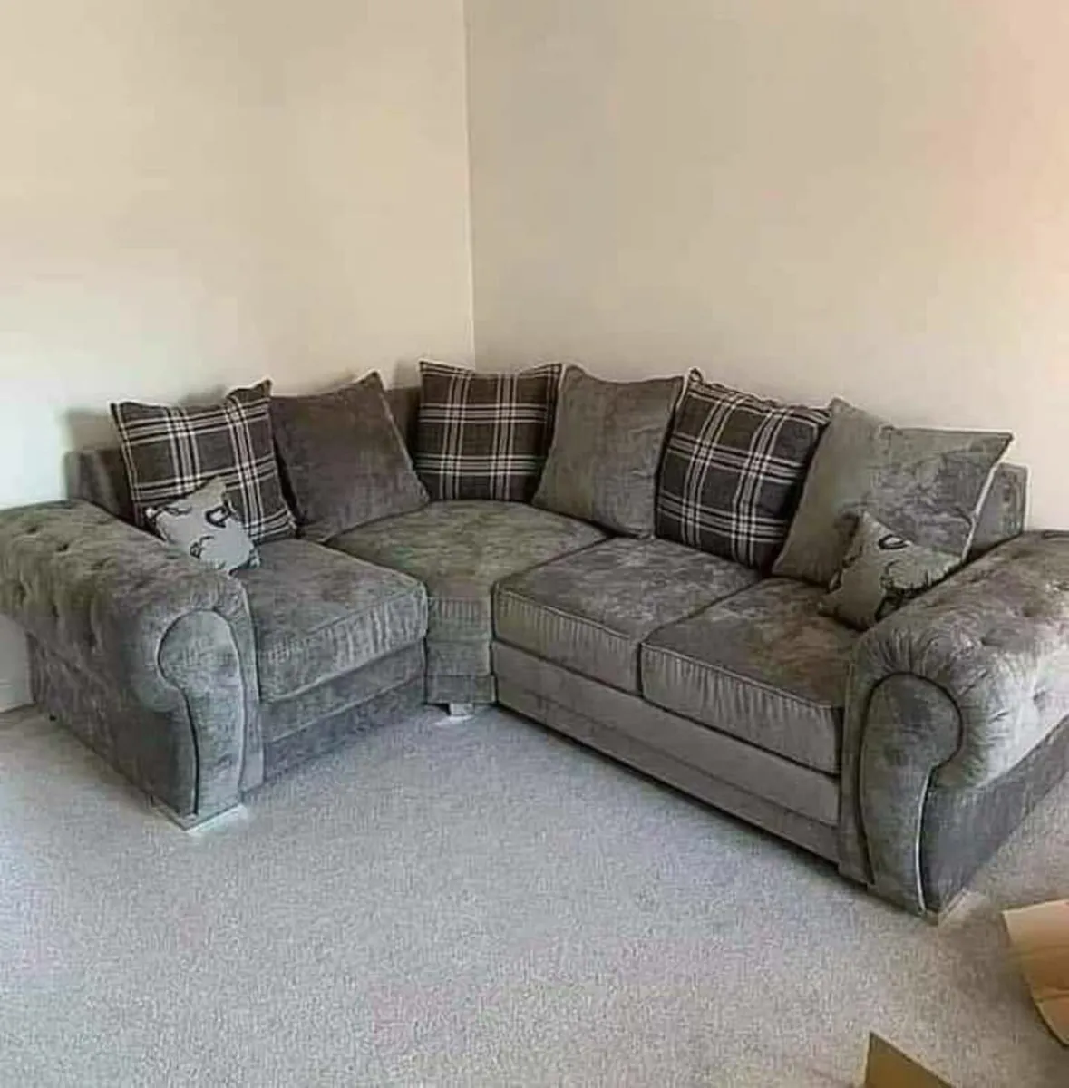"Classic Verona Couch Corner -Mink " - Image 3