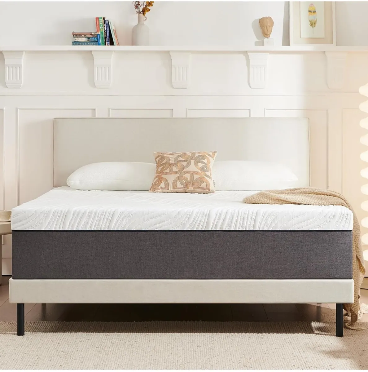 20cm Double Mattresses with Memory Foam and Anti-m - Image 4