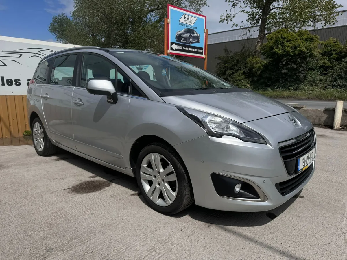 2016 Peugeot 5008 1.6D 7 Seater Warranty - Image 2