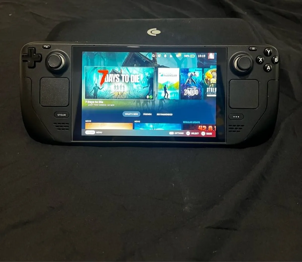Steam Deck 64Gb + 256Gb SD card - Image 1