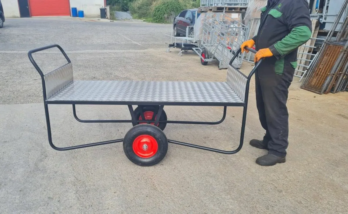 Trolley with Pneumatic Tyres - Image 1