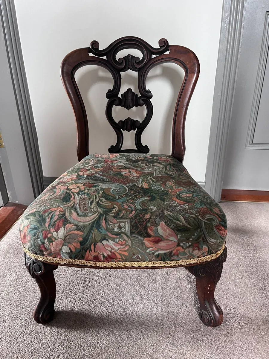 Antique Nursing Chair - Image 2