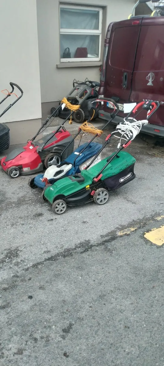 4 electric lawnmower working 100-percent - Image 2