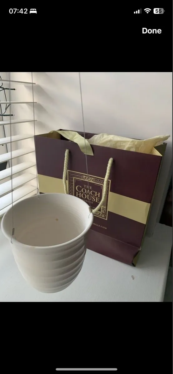 BRAND NEW Hanging Plant Pot - Image 1