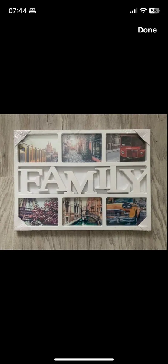 BRAND NEW Picture Frame / Photo Collage / Family