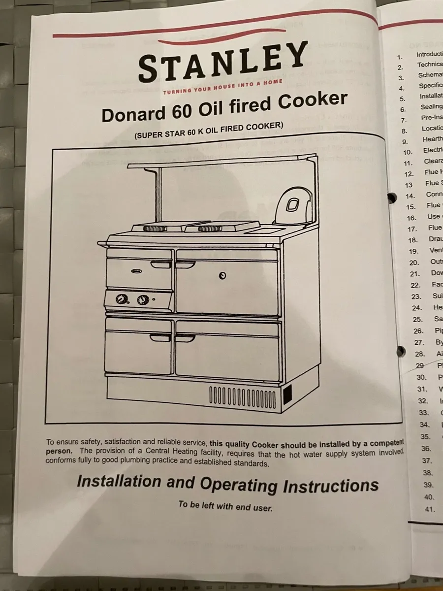 Stanley Donard Oil Fired Cooker - Image 2
