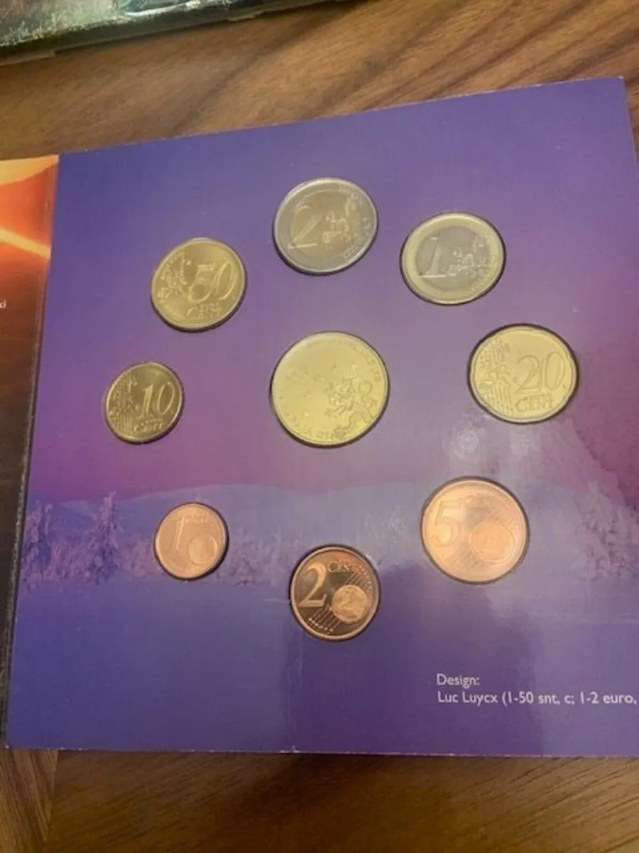 Finnish Coin Set - 12 Euros - Image 2