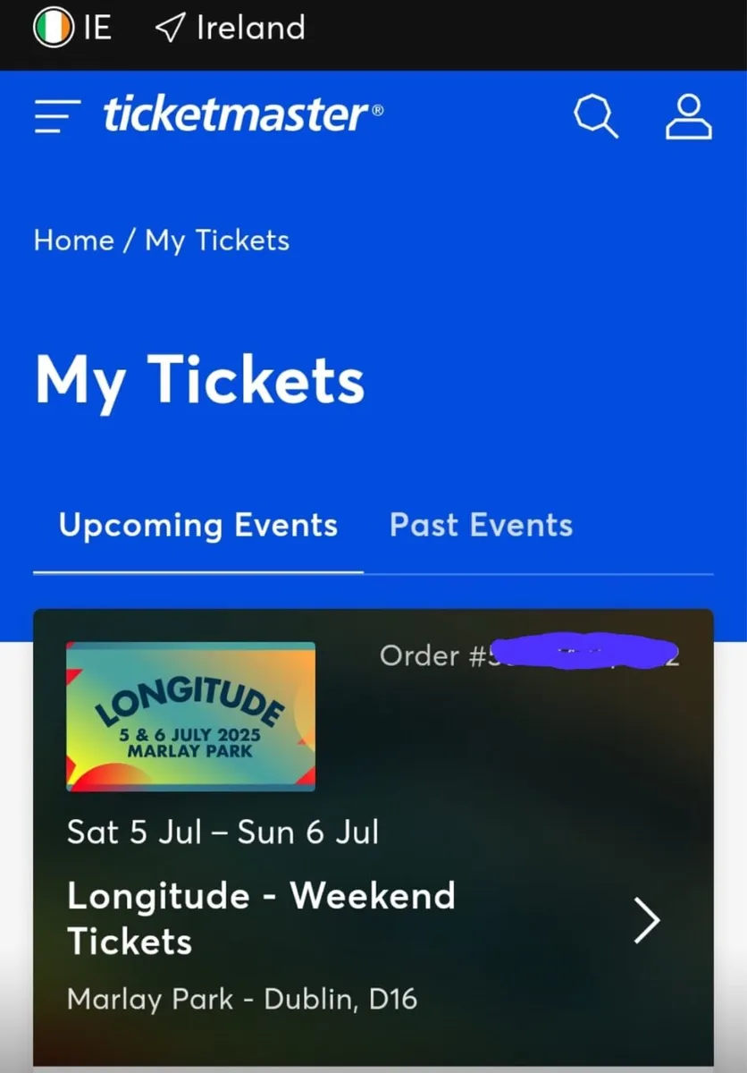Longitude 2025 Festival Ticket