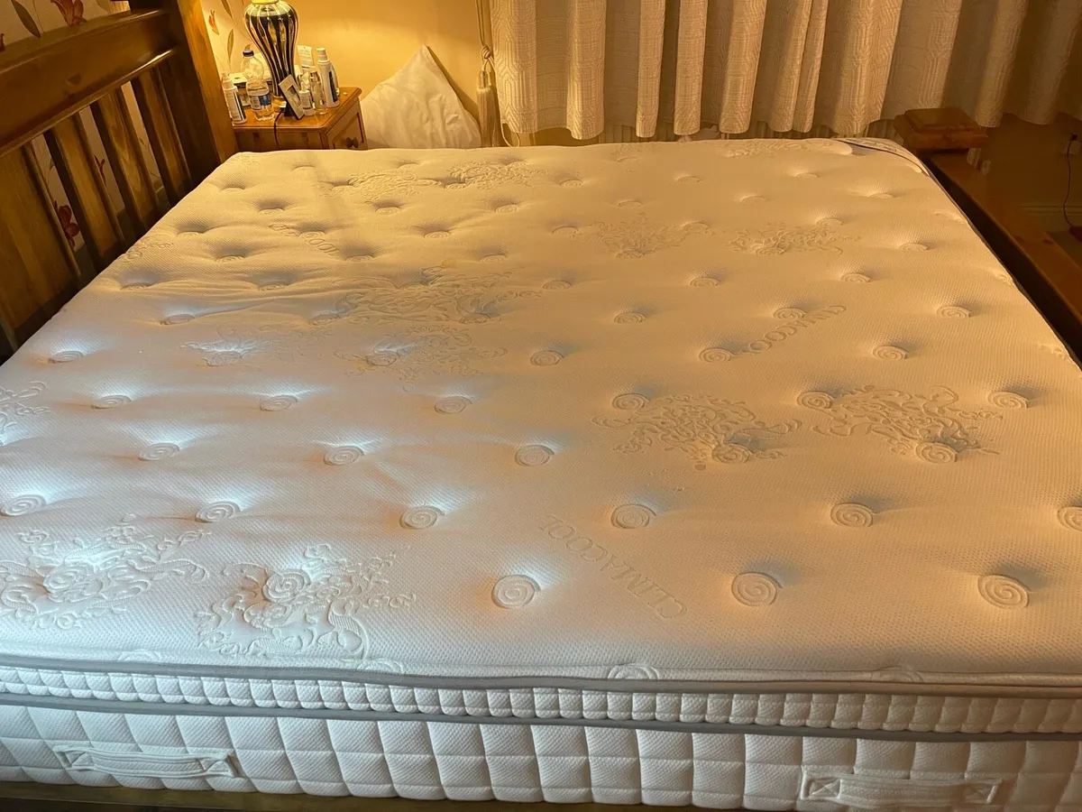 Kingside bed perfect condition as new just to big - Image 1