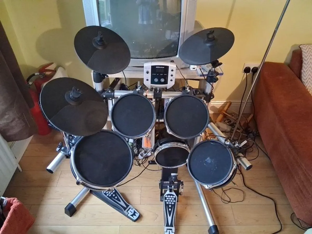 millenium mps 150x e drum kit