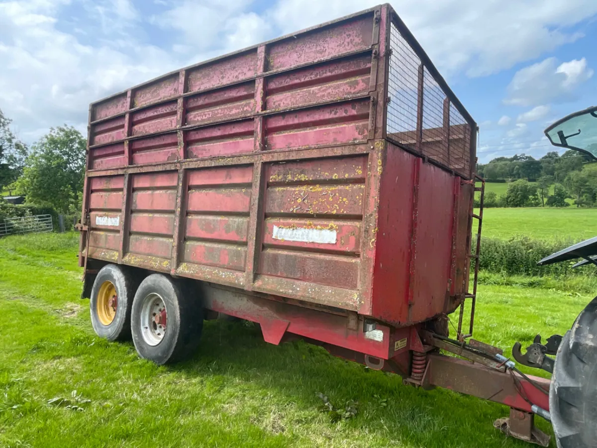 Redrock 10.5 ton silage / grain trailer - Image 1