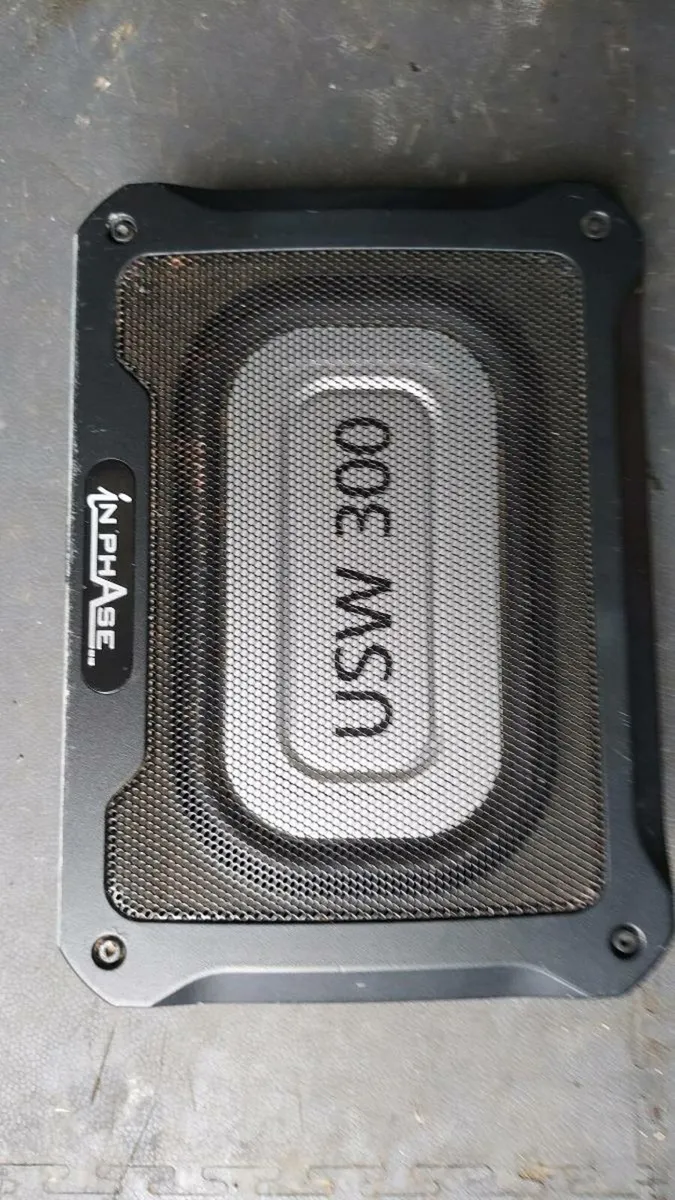 Subwoofer 300 W  Flat Underseat - Image 1
