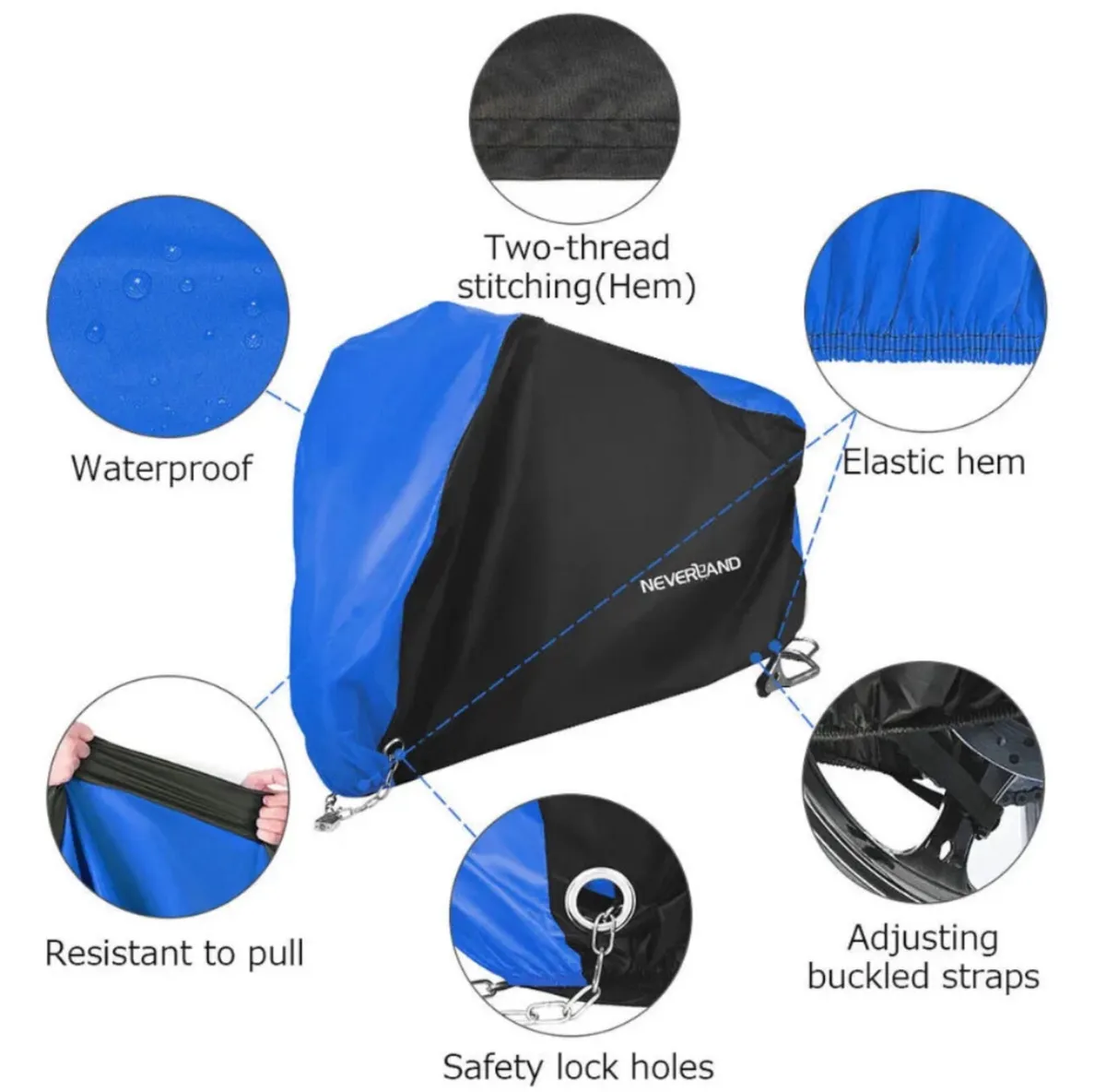 Motorcycle Motorbike Cover Waterproof All Sizes! - Image 3