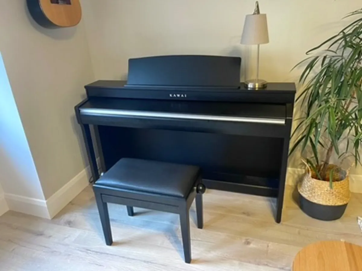 Kawai CN37 digital piano with chair, perfect cond - Image 2