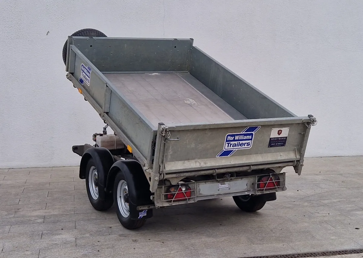 Used Ref T09807 (2023 )  8' x 5' Ifor Williams Tip - Image 2