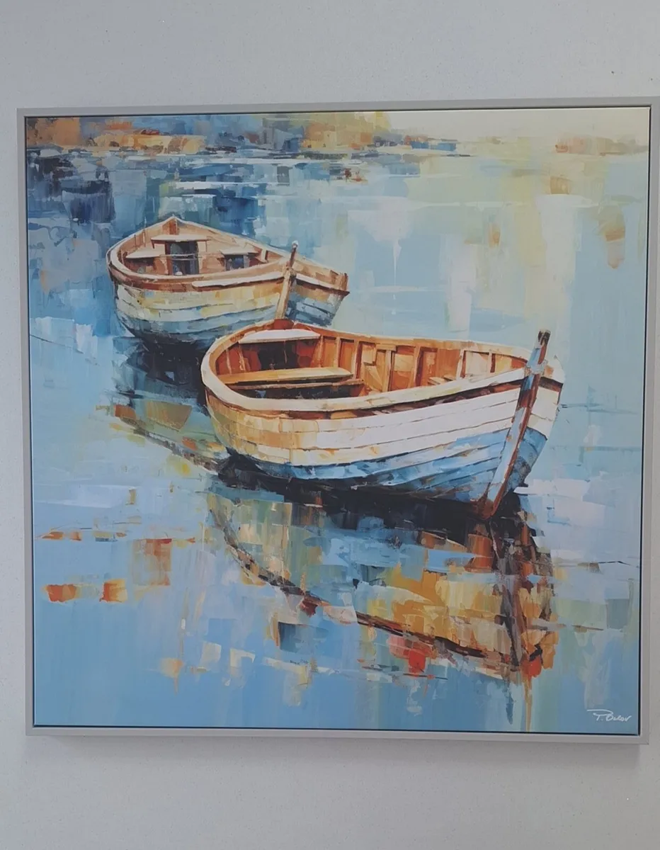Large Framed Canvas Print