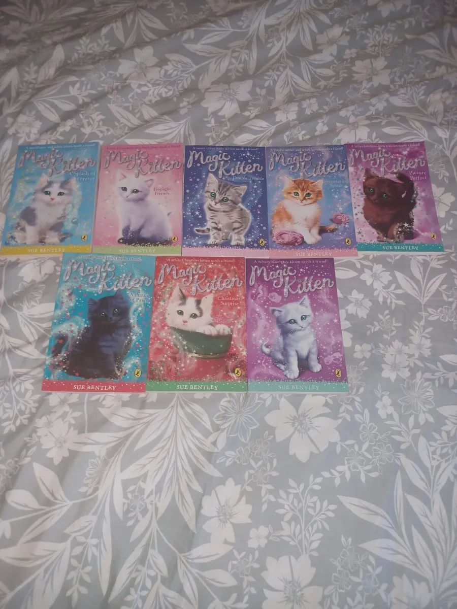 Magic Kitten kids Books x 8 - Image 1