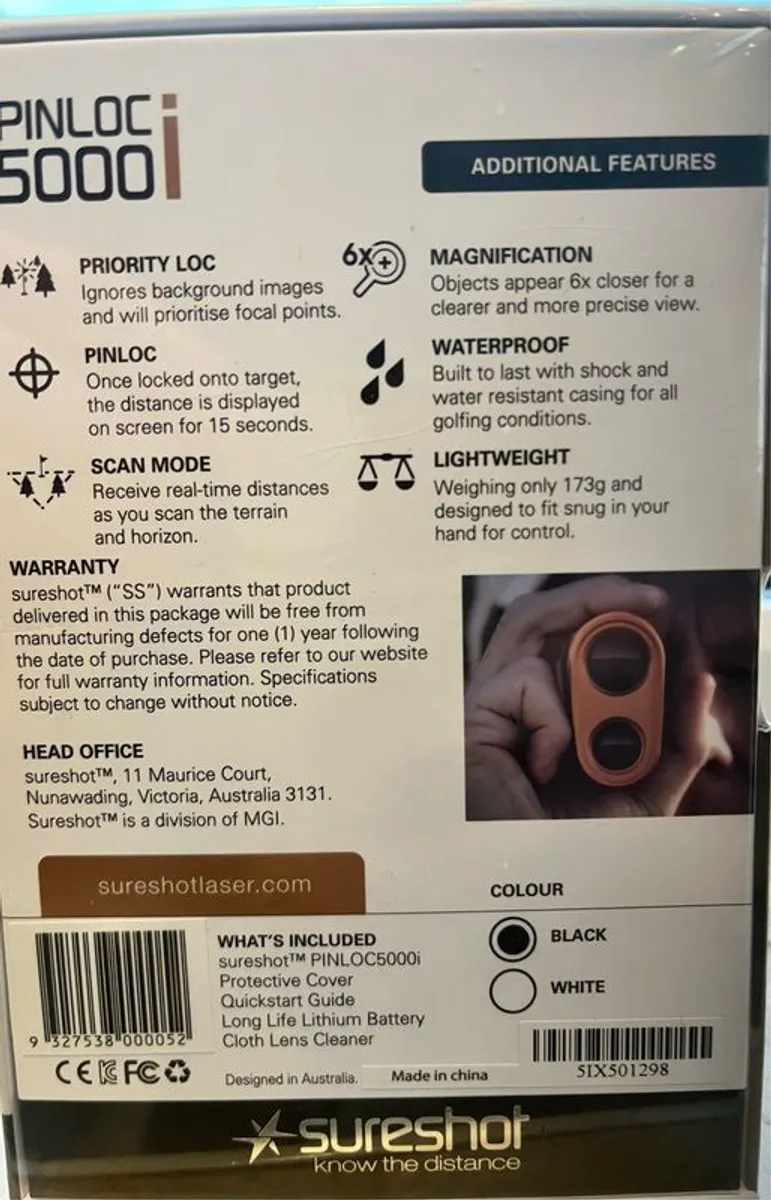 Sureshot PINLOC 5000i laser rangefinder - Image 4