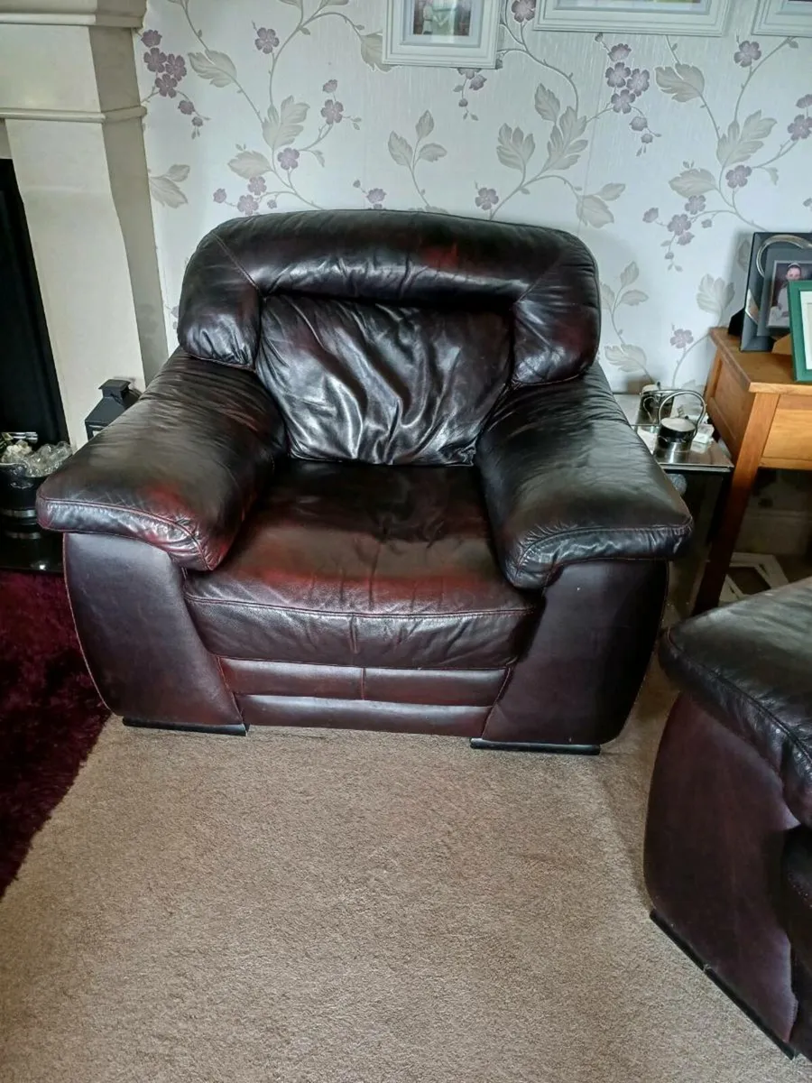 Leather Armchairs - Image 2