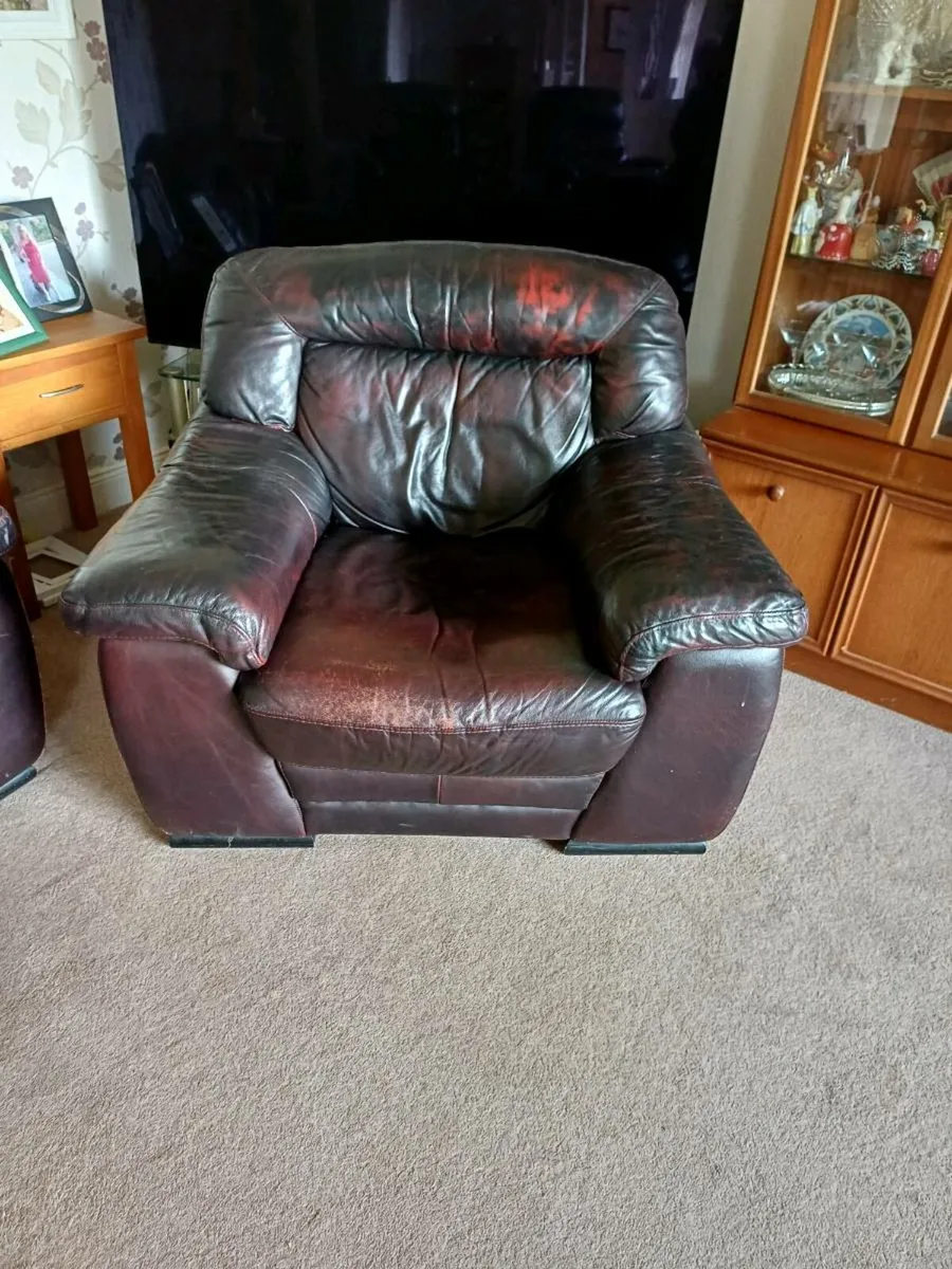 Leather Armchairs - Image 3