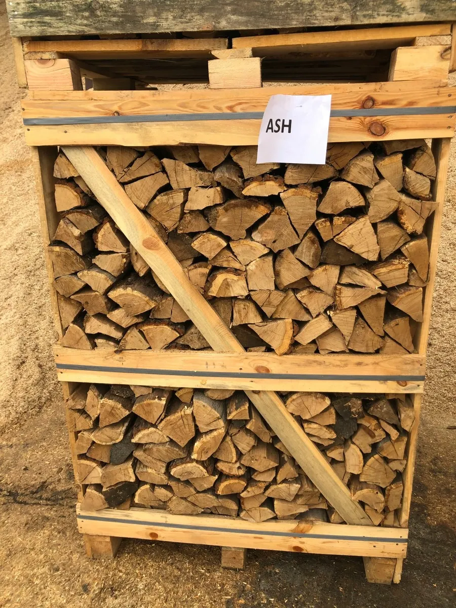 Ash- Kiln dried firewood large Crate- low stock