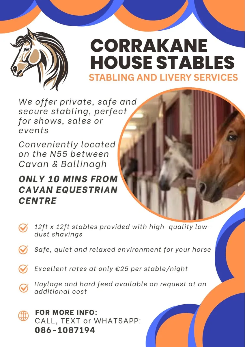 Stabling Cavan - Shows & Sales - Image 1