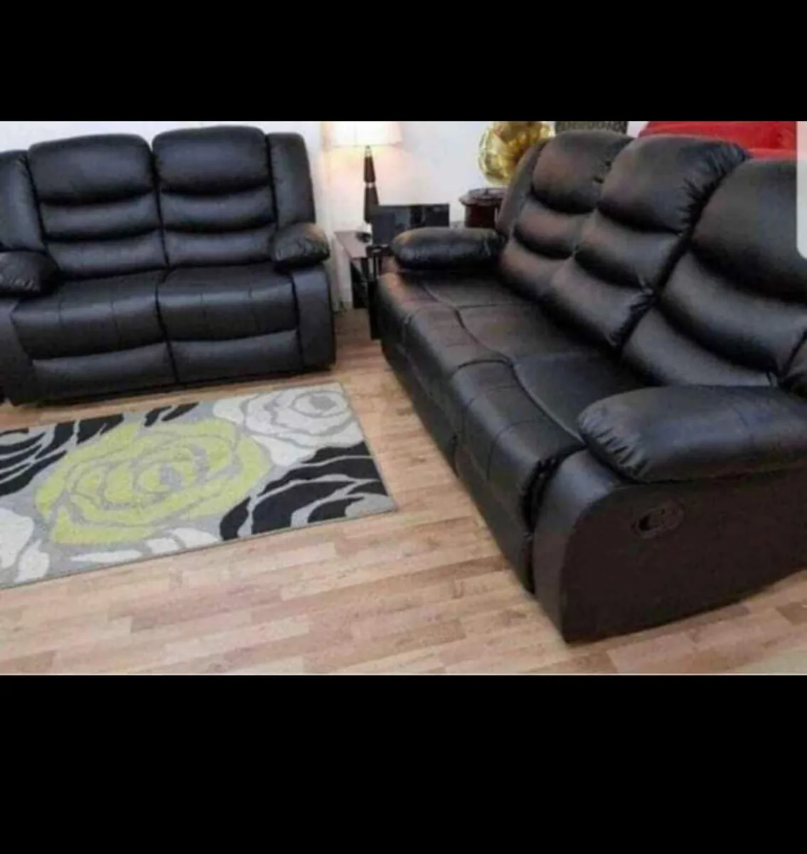 Leather Sofas - Image 1