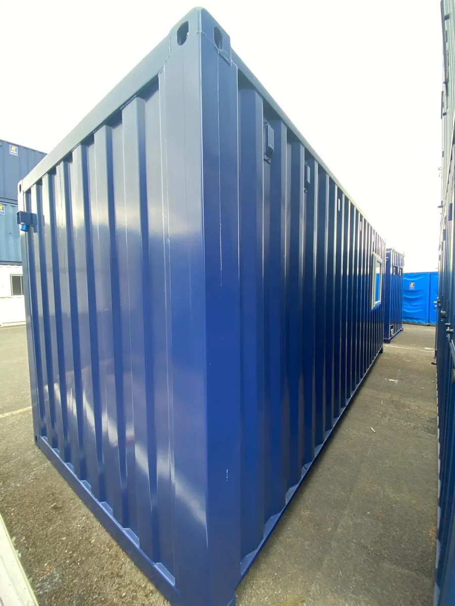 20FT X 8FT ANTI VANDAL PARTITIONED OFFICE - Image 3
