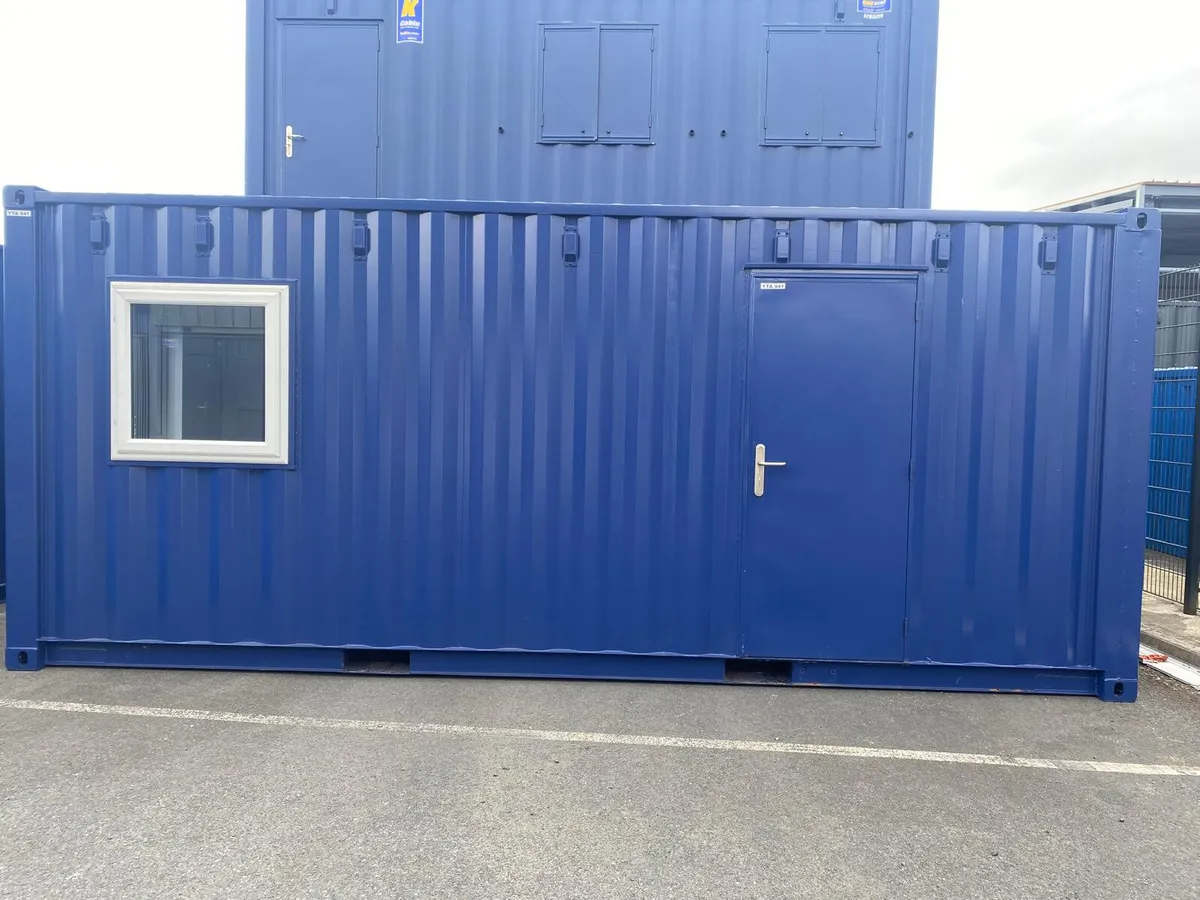 20FT X 8FT ANTI VANDAL PARTITIONED OFFICE - Image 1