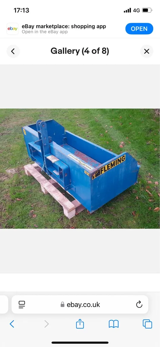 5ft Fleming transport box - Image 1