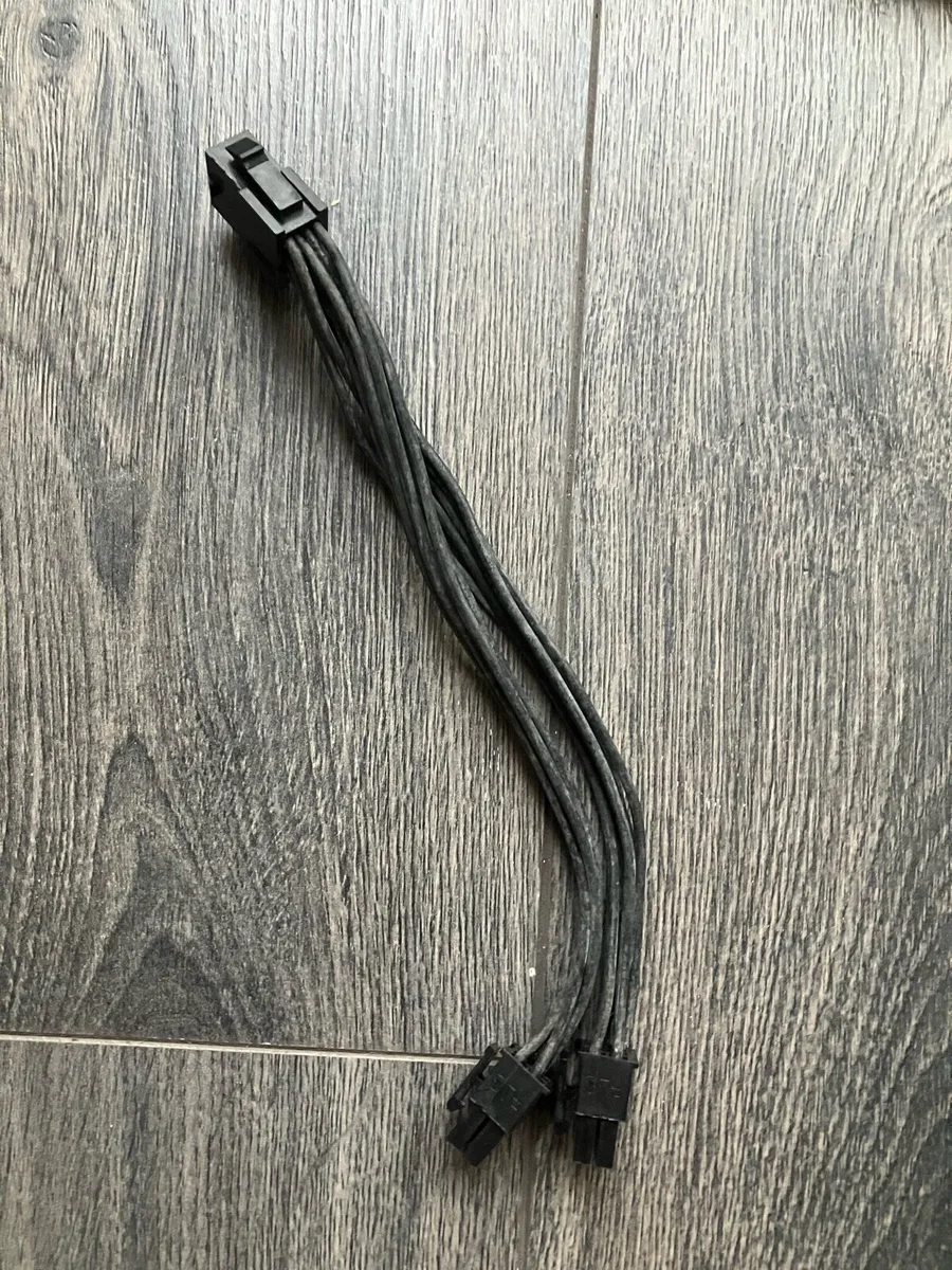 6Pin Pcie To Dual 6Pin Male Video Card Power Cable