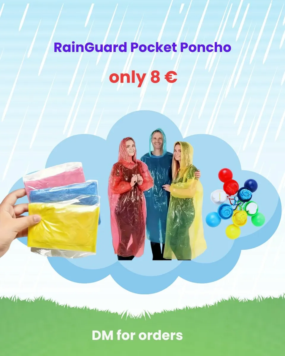 Poncho Raincoat - Image 1