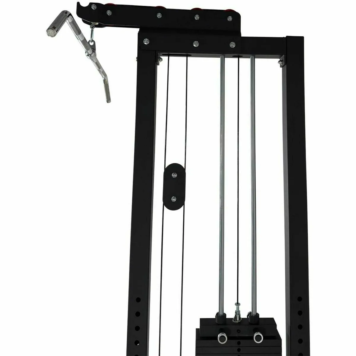 135kg Lat Pull Down / Low Row Machine (Weights Gym - Image 3