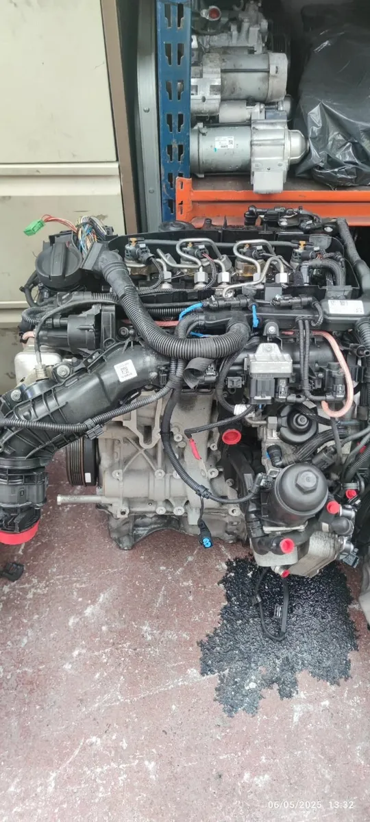BMW B47D20A F30 engine - Image 2
