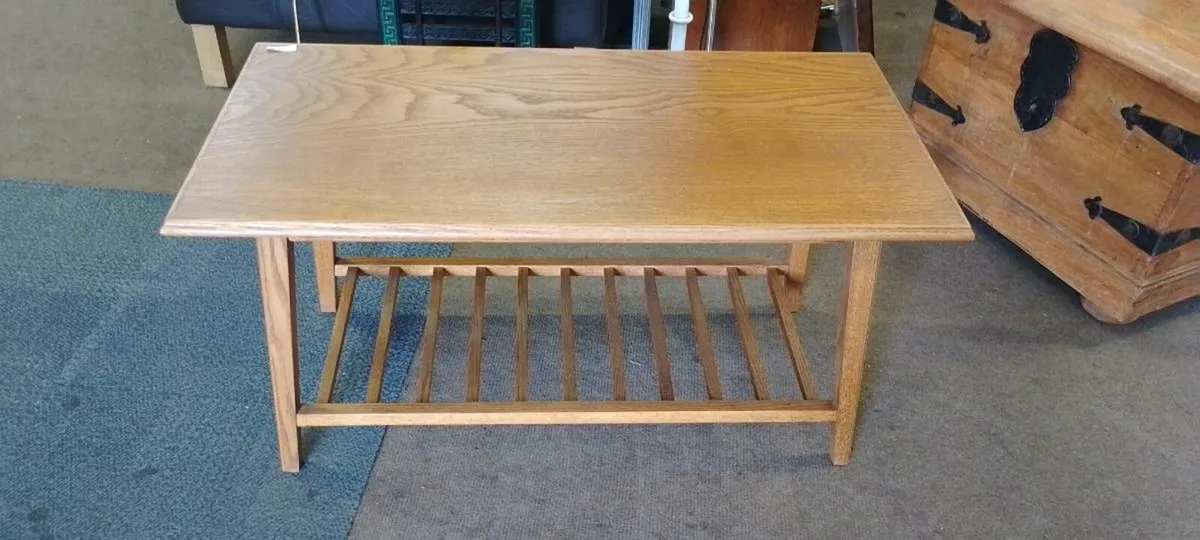 Mid Century Teak Coffee Table - Image 1