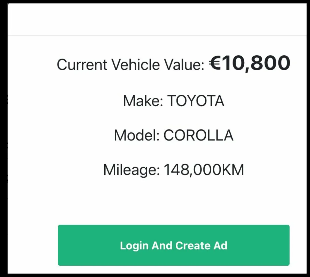 Toyota Corolla   Diesel  2015 4D Luna - Image 2