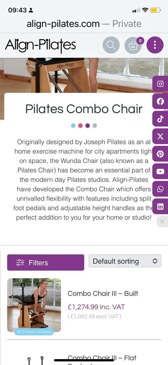 Wunda chair Pilates - Image 1