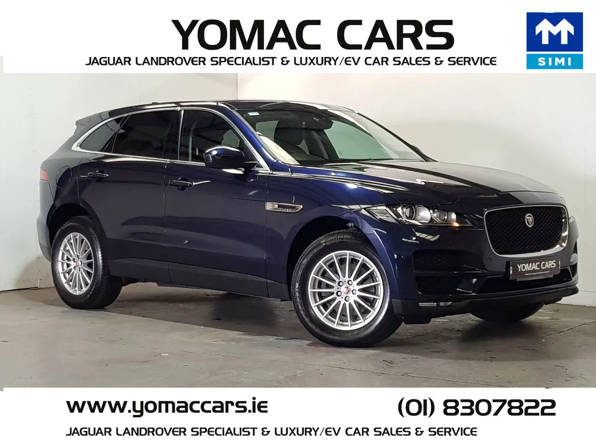 Jaguar F PACE 2.0D PRESTIGE 1 OWNER 2017 - Image 1