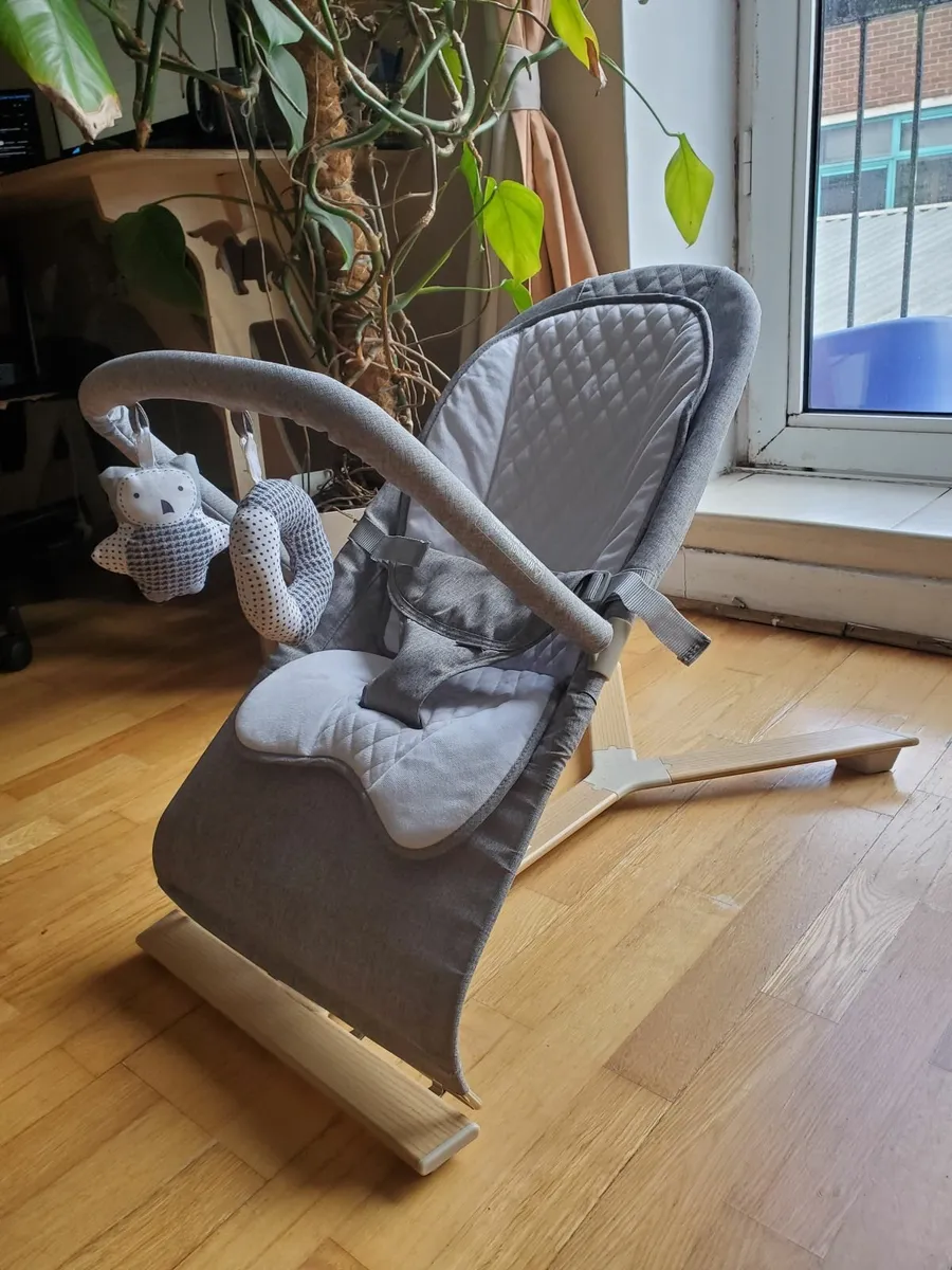 Wooden Baby Bouncer - Image 1