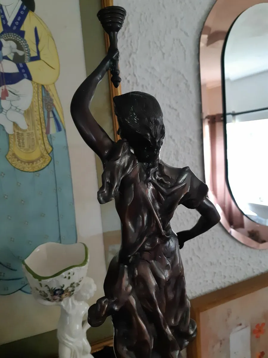 Rare 19th Century Bronze signed Rousseau. - Image 4